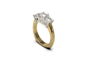 Customblingjewels.com, model SR42 1.00ct diamant